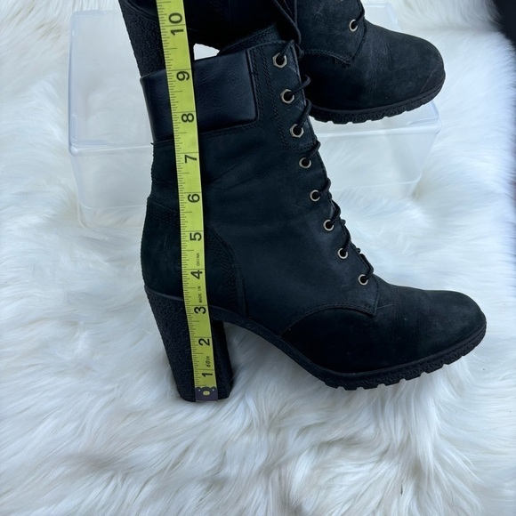 TIMBERLAND BRINDA LACE UP ANKLE HEELS BOOTS SHOES SIZE 9 - Picture 10 of 11